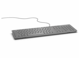 DELL klávesnice KB216/ multimediální/ německá/ GER/ DE/ USB/ drátová/ šedá