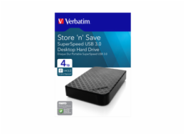 Verbatim Store n 4TB, 47685 USB 3.0 Gen 2