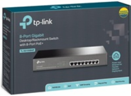 TP-Link switch TL-SG1008MP (8xGbE, 8x PoE+, 153W)