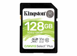 Kingston SDXC UHS-I U1 128GB SDS2/128GB, (SDXC) 100R 85W Class 10 UHS-I