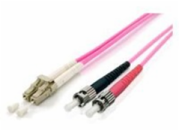 Vybavit LC Fiber Optic Patchcord - ST multimode duplex OM4, 0,5 m (255549)