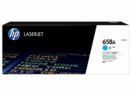 HP 658A Cyan LaserJet Toner Cartridge (6,000 pages)