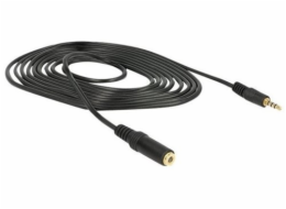 Delock prodlužovací kabel Audio Stereo Jack 3.5 mm samec / samice IPhone 4 pin 2 m