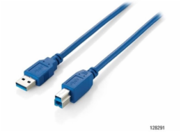 Equip kabel USB-A – USB-B USB 1,8 m modrý (128292)