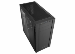 Sharkoon skříň S25-W / Middle Tower / 2x USB3.0 / průhledná bočnice / černá