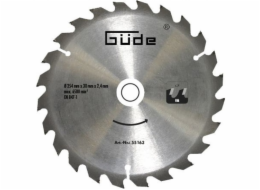 Güde 55163 Pilový kotouč SK 254x30mm 24