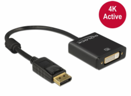 ADAPTER DISPLAYPORT(M) 1.2->DVI(24+5)(F) 4K Active