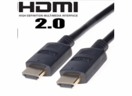 PREMIUMCORD Kabel HDMI 2.0 High Speed + Ethernet, zlacené konektory, 15m