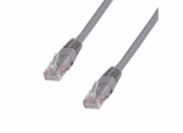 DATACOM Patch cord UTP Cat6 šedý   3m