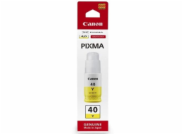 Canon Cartridge GI-40 Y žlutá pro PIXMA GM2040, G6040, G5040 (7 700 str.)