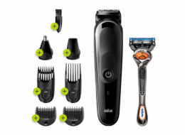 BRAUN MGK5260 Trimmer 8-in-1 + razor Gillette Fusion5 ProGlide Black