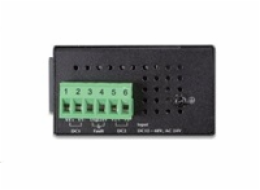 Planet ISW-800T, switch, 8x 10/100Base-TX, ESD, DIN, IP30, -40~75°C