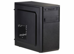 Akyga PC skříň Micro ATX 2x USB3.0, 2x 2.5" + 3x 3.5", černá