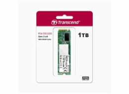 TRANSCEND MTE220S 1TB SSD disk M.2 2280, PCIe Gen3 x4 NVMe 1.3 (3D TLC), 3500MB/s R, 3200MB/s W