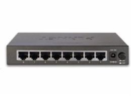 Planet GSD-803 switch  10/100/1000 (8x1000Base-T), EuP, 802.3az, kov, fanless