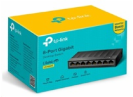 TP-Link LiteWave switch LS1008G (8xGbE, fanless)