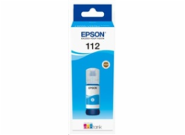 EPSON ink bar 112 EcoTank Pigment Cyan ink bottle