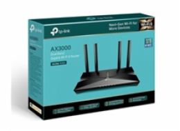 TP-Link Archer AX55 OneMesh/EasyMesh WiFi6 router (AX3000, 2,4GHz/5GHz, 4xGbELAN, 1xGbEWAN, 1xUSB3.0)