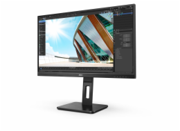 AOC Q27P2Q 27"W IPS LED 2560x1440 50 000 000:1 4ms 300cd HDMI DP USB-C PIVOT repro 