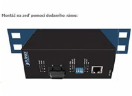 Planet ISW-511, 4x 10/100Base-TX+ 1x 100FX 2km, MM, DIN, IP30