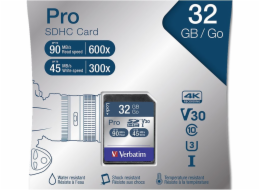 Verbatim SDHC karta Pro 32GB Class 10 UHS-I