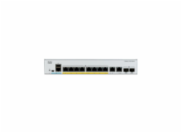 Cisco C1000-8P-2G-L Catalyst C1000-8P-2G-L, 8x 10/100/1000 Ethernet PoE+ ports and 67W PoE budget, 2x 1G SFP and RJ-45