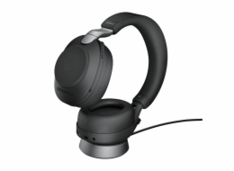 Jabra Evolve2 85/Stereo/ANC/BT/Bezdrát/MS/Stand/Černá