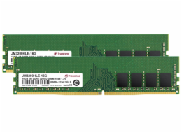 TRANSCEND DIMM DDR4 32GB (Kit of 2) 3200Mhz 1Rx8 2Gx8 CL22 1.2V