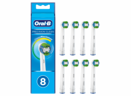 Oral-B Precision Clean 80339358 toothbrush head 8 pc(s) Blue  White