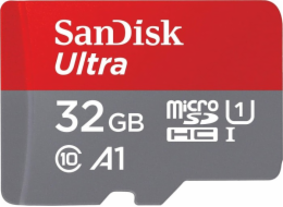 SanDisk Ultra microSDHC 32GB 120MB/s + adaptér