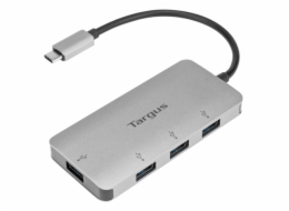 Targus USB-C to 4-Port USB-A Hub Rozbočovač 4 × SuperSpeed USB 3.0 Desktop 5051794030341