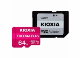 Kioxia Exceria Plus microSDXC 64GB Class 10 UHS-1 U3