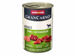 Animonda GRANCARNO Adult - hovězí, kachní srdce 400g