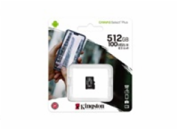 KINGSTON Canvas Select Plus 512GB microSD / UHS-I / CL10 / bez adaptéru