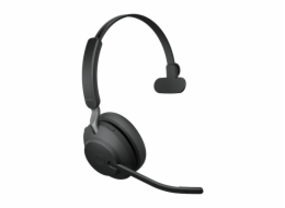 Jabra Evolve2 65, Mono, USB-A, Bluetooth, Microsoft certifikace, černá