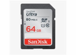 SanDisk SDXC karta 64GB Ultra (100MB/s Class 10 UHS-I)