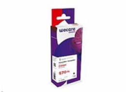 WECARE ARMOR ink kompatibilní s CANON PGi-570XLBK, černá/black pigm.