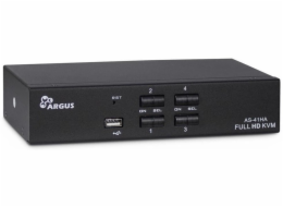 Inter-Tech KVM Switch AS-41HA HDMI, KVM switch