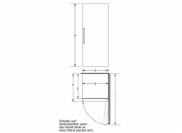 BOSCH GSN51DWDP Serie 6 skříňový mrazák