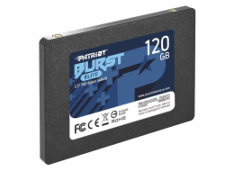 Patriot Burst 120GB, PBE120GS25SSDR SSD 450/320MB/s SATA III 2.