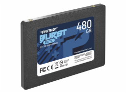 Patriot Burst 480GB, PBE480GS25SSDR SSD 450 / 320MB / s SATA III 2.