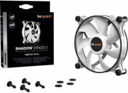 být zticha! Skříňový ventilátor Shadow Wings 2 PWM White 120mm