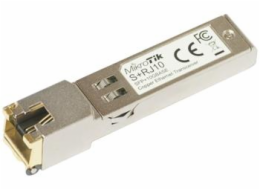 SFP modul Mikrotik RJ45 SFP+ 10/100/1000M/2.5G/5G/10G Metalický modul