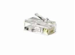 Konektor RJ45 UTP 8p8c, Cat 6, drát, skládaný