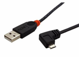 Lindy USB-A - microUSB USB kabel 0,5 m černý (31975)