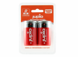 Baterie Jupio D 10000mAh (velké monočlánky) 2ks, dobíjecí