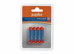 Baterie Jupio AAA 1000 mAh (mikrotužkové) 4ks, dobíjecí 