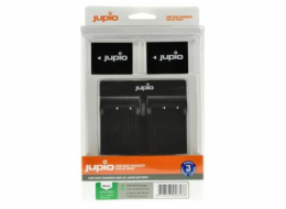 Set Jupio 2x NP-W126 - 1260 mAh + Dual charger pro Fujifilm