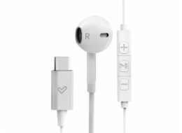 Energy Sistem EP Smart 2 Type C White sluchátka s USB-C konektorem, bílá