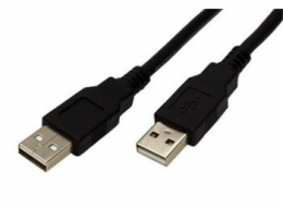 Kabel USB 2.0 A-A 4,5 m propojovací, černý